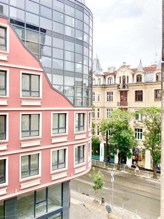 Top Centre Sofia Apartment For 6 Guests ภายนอก รูปภาพ